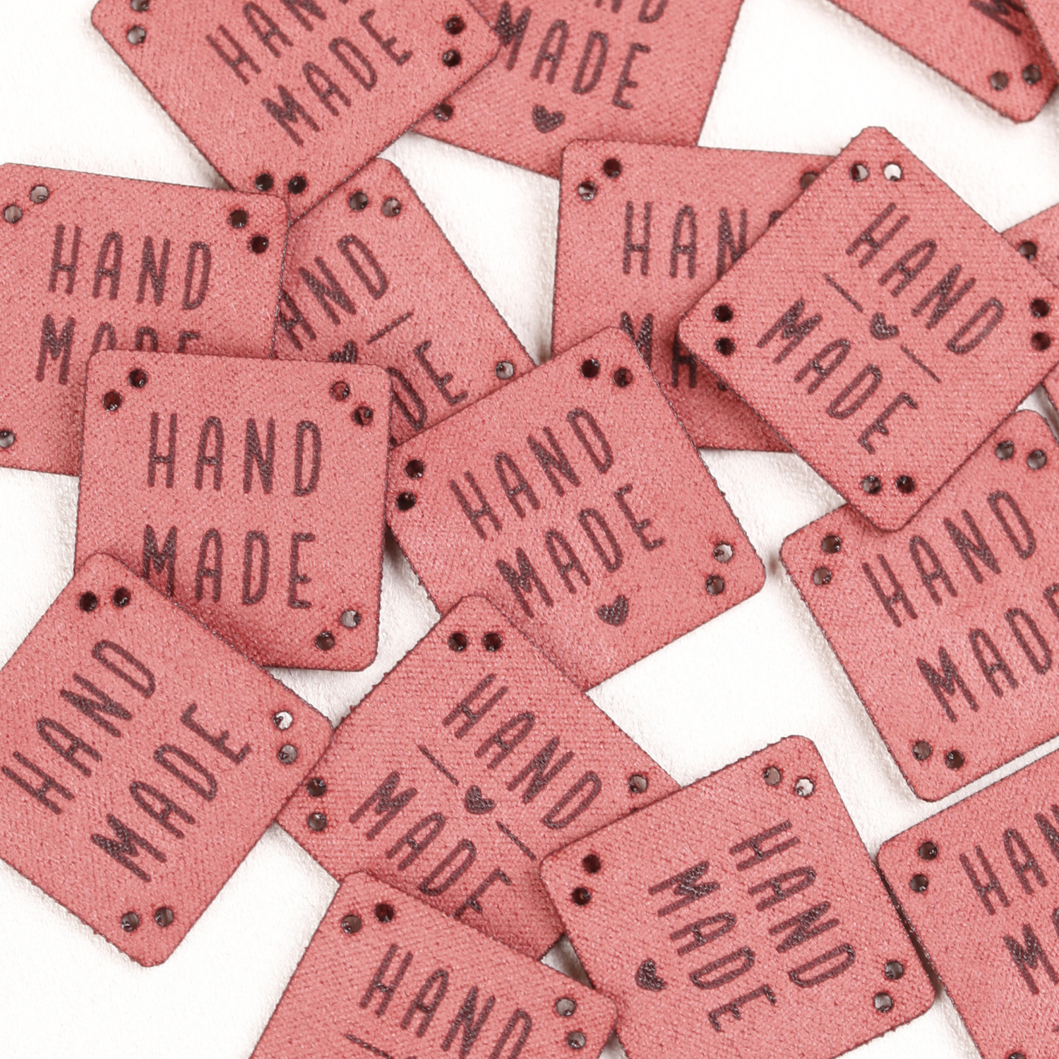 Lederlabel zum Aufnähen - 20 Stück