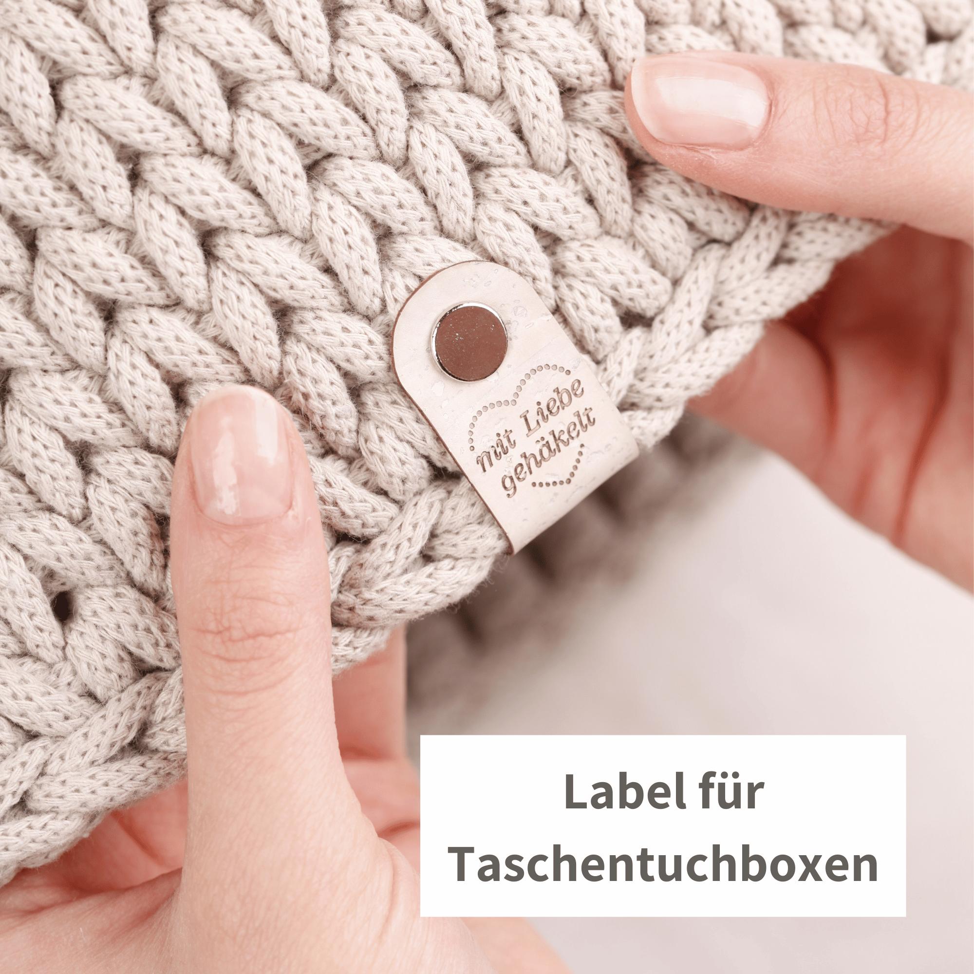 Label aus Kunstleder - 70-teiliges Starter-Set
