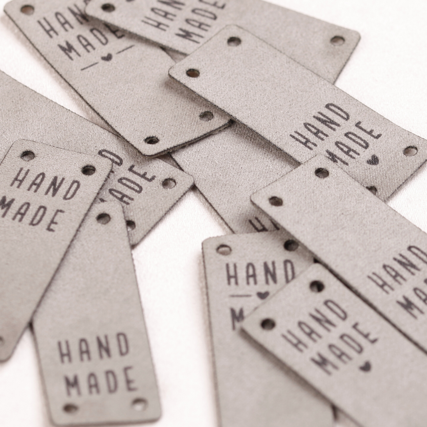 Handmade Label zum Annähen - 10 Stück