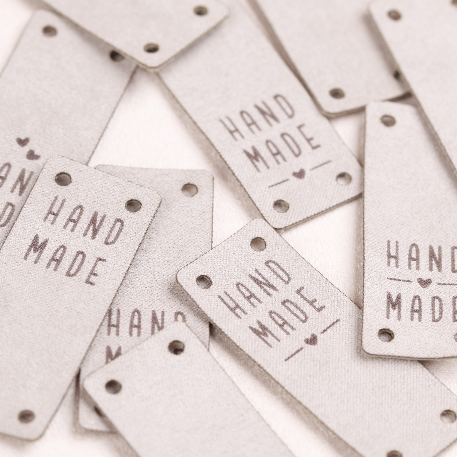 Handmade Label zum Annähen - 10 Stück