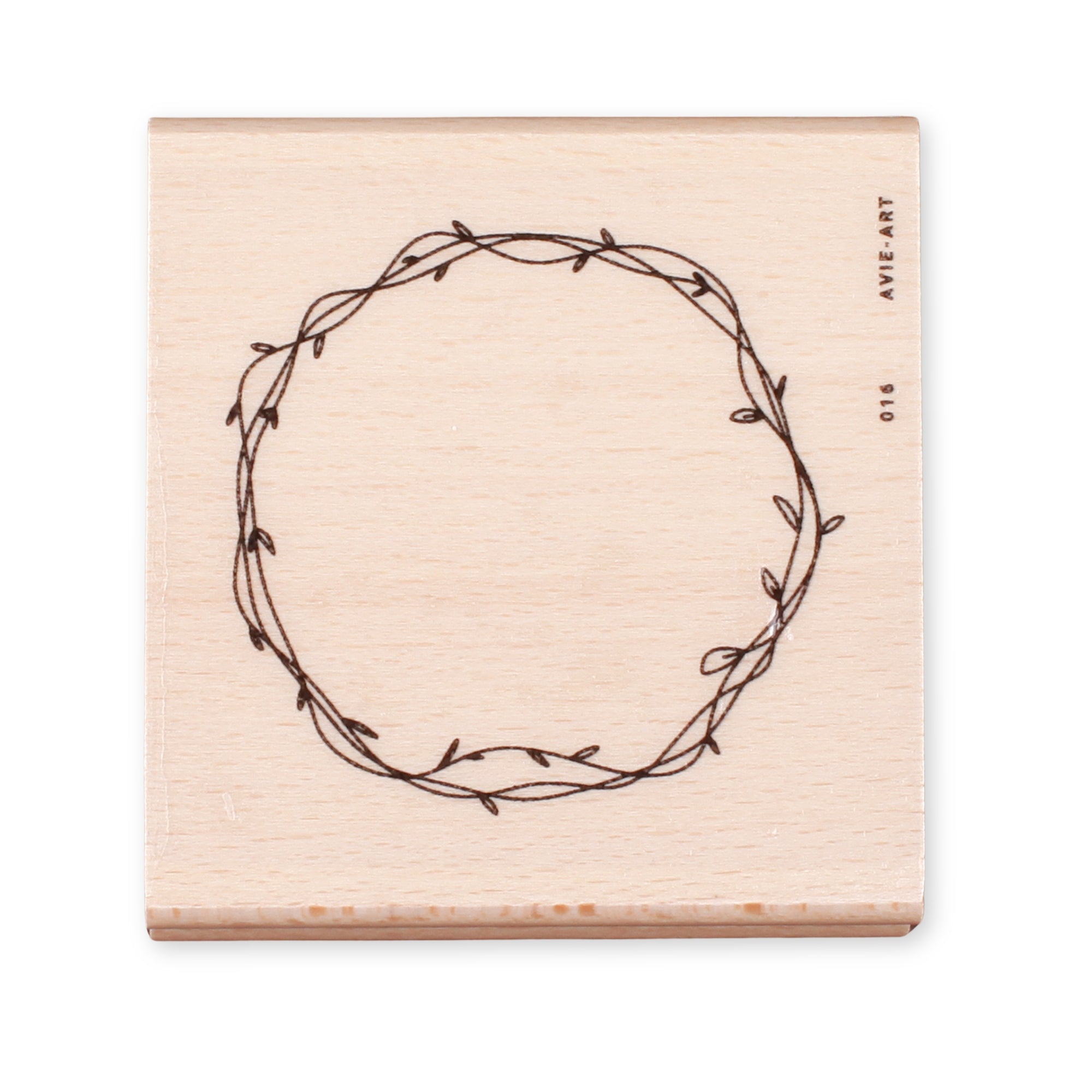 Stempel Umrandung Blätter & Zweige