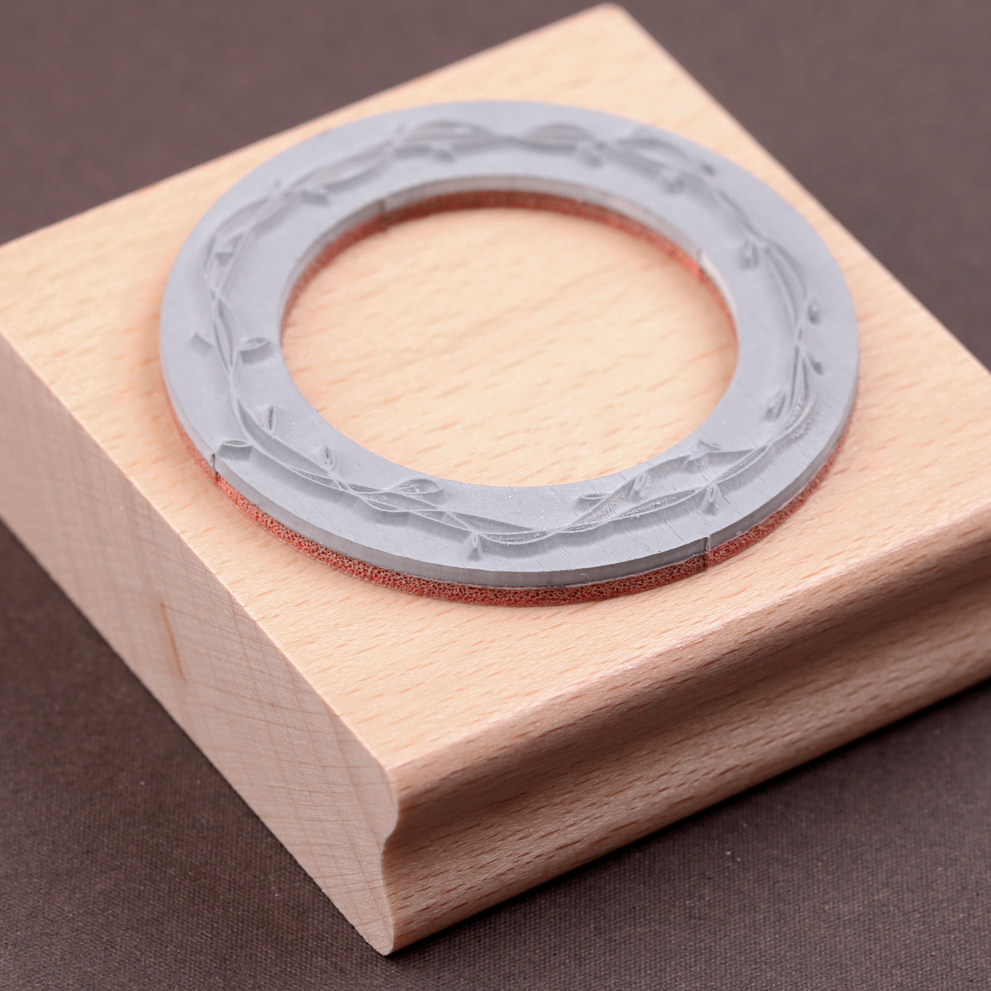 Stempel Umrandung Blätter & Zweige