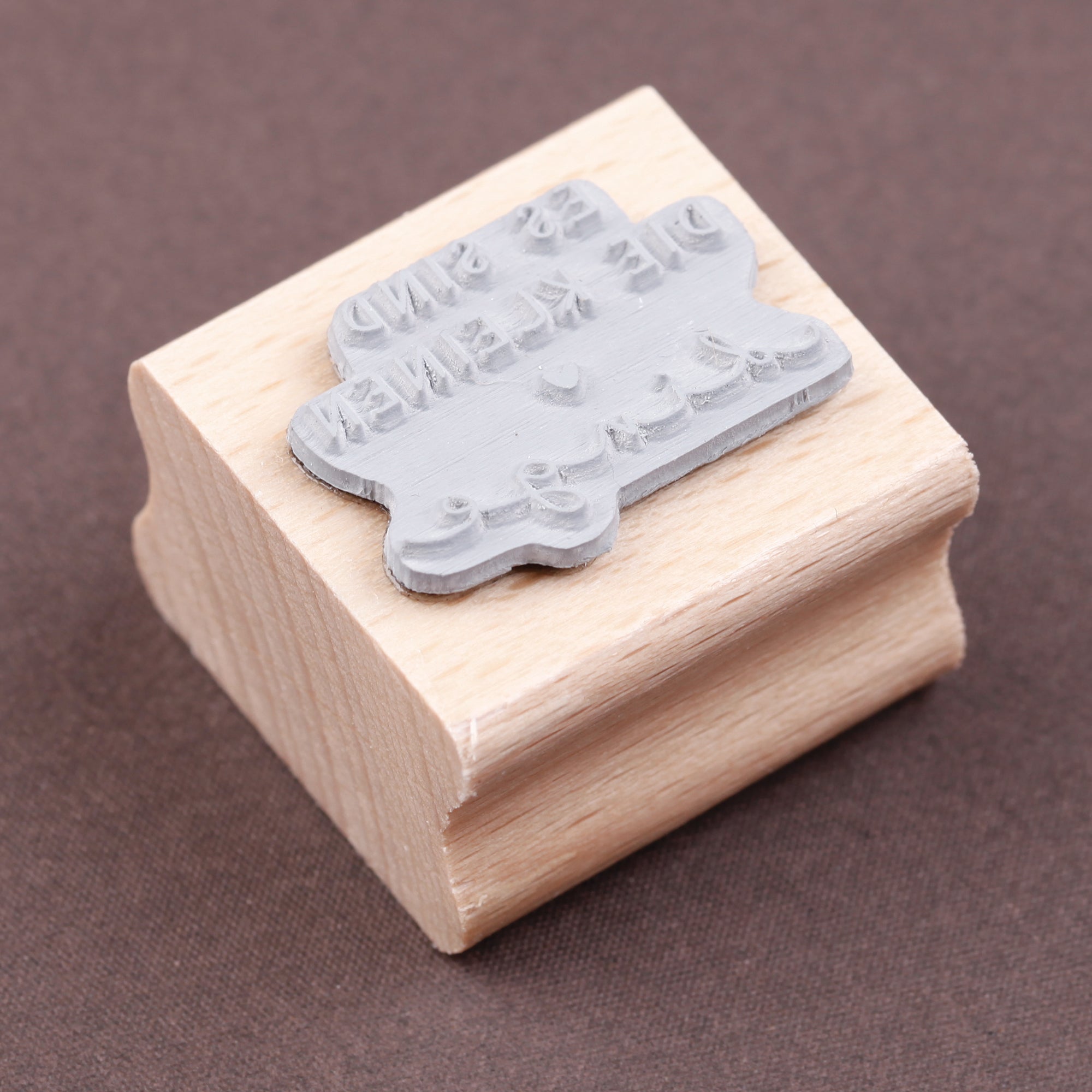 Stempel "Es sind die kleinen Dinge"