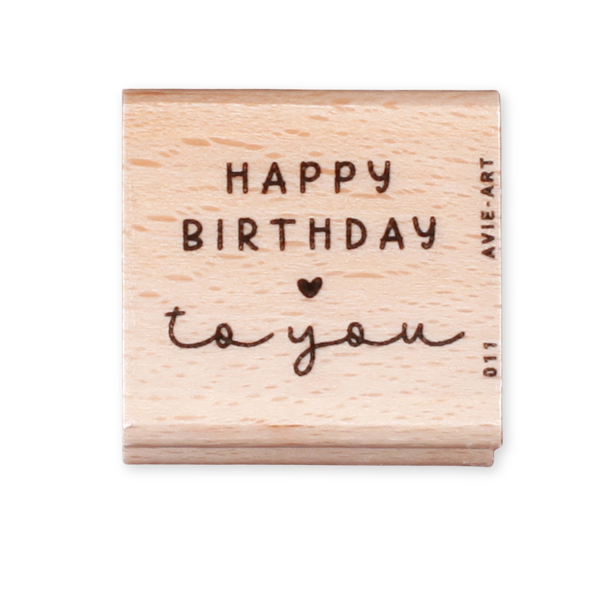 Stempel "Happy Birthday to you"