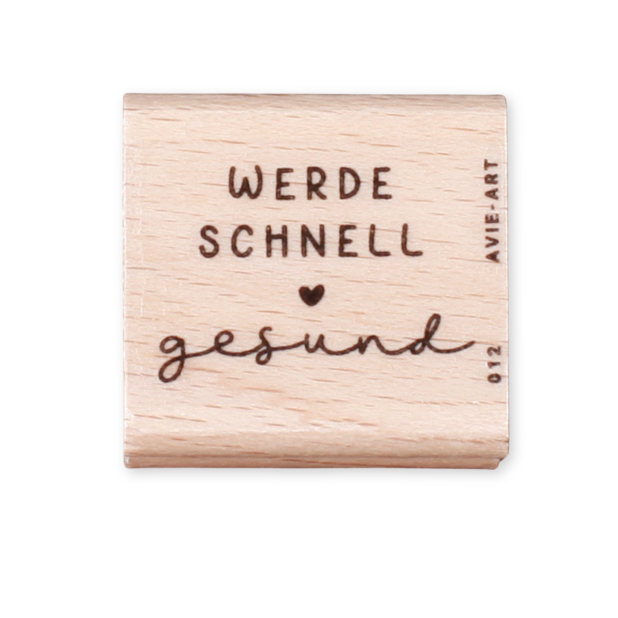 Stempel "Werde schnell gesund"