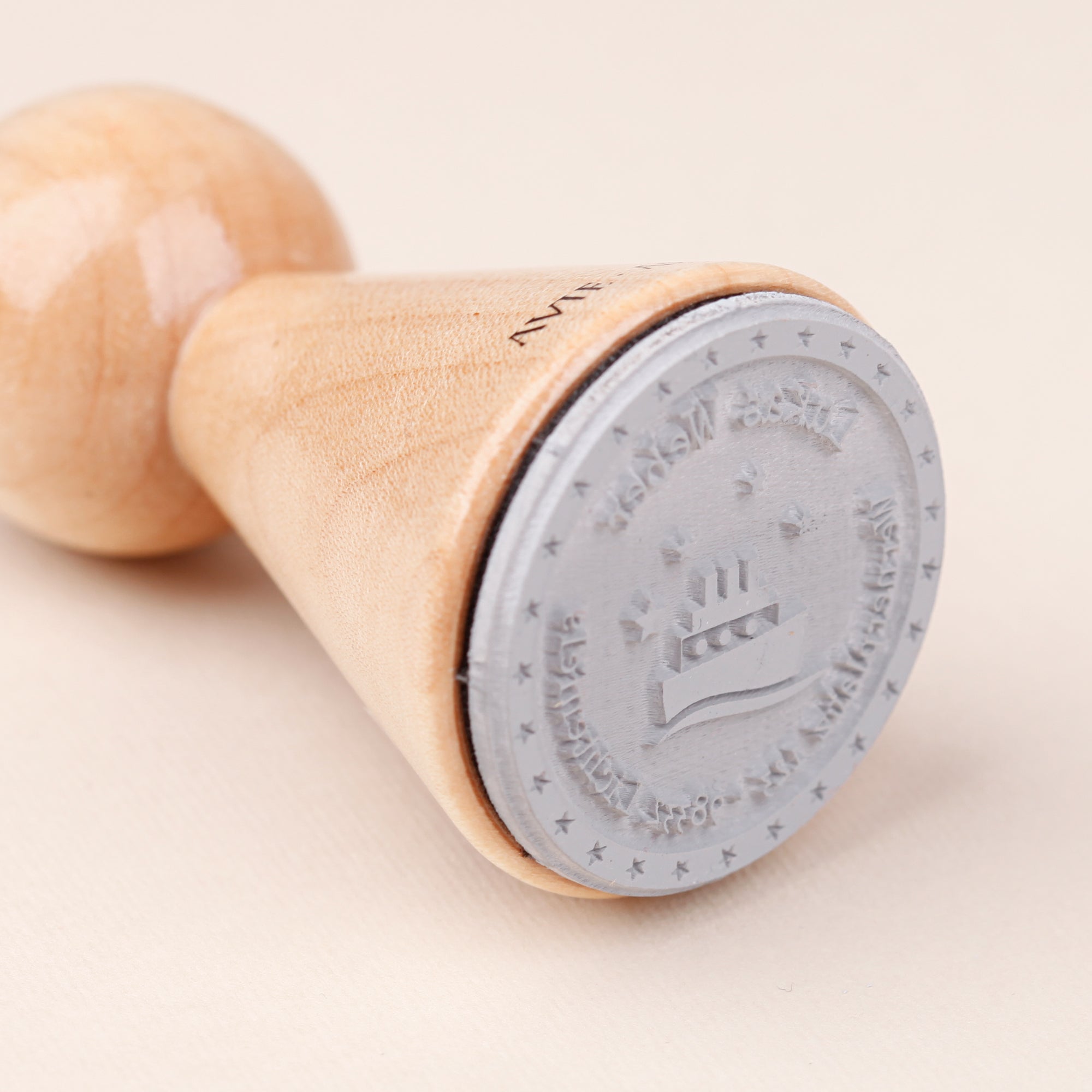 Kinderstempel personalisiert Boot