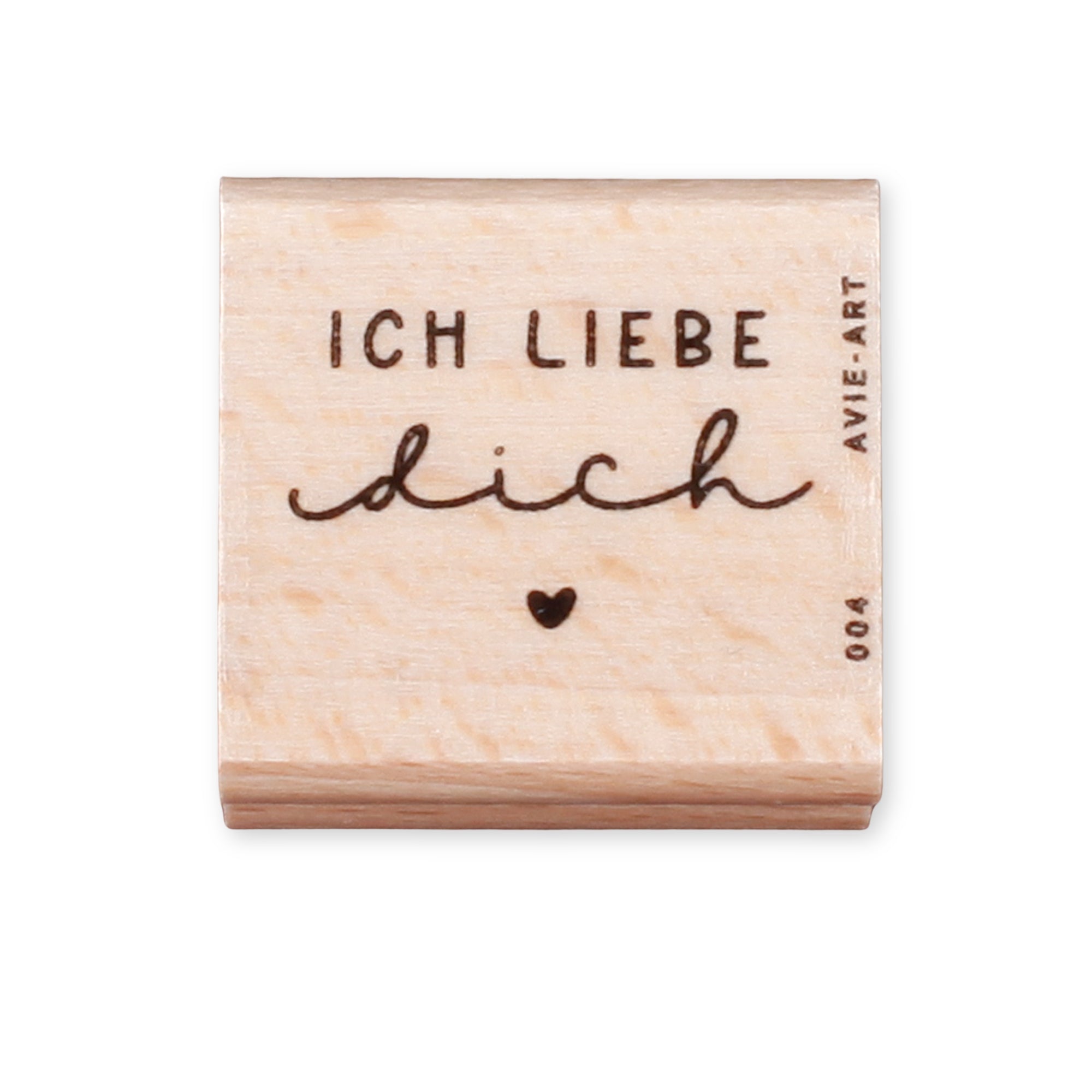 Stempel "Ich liebe dich"