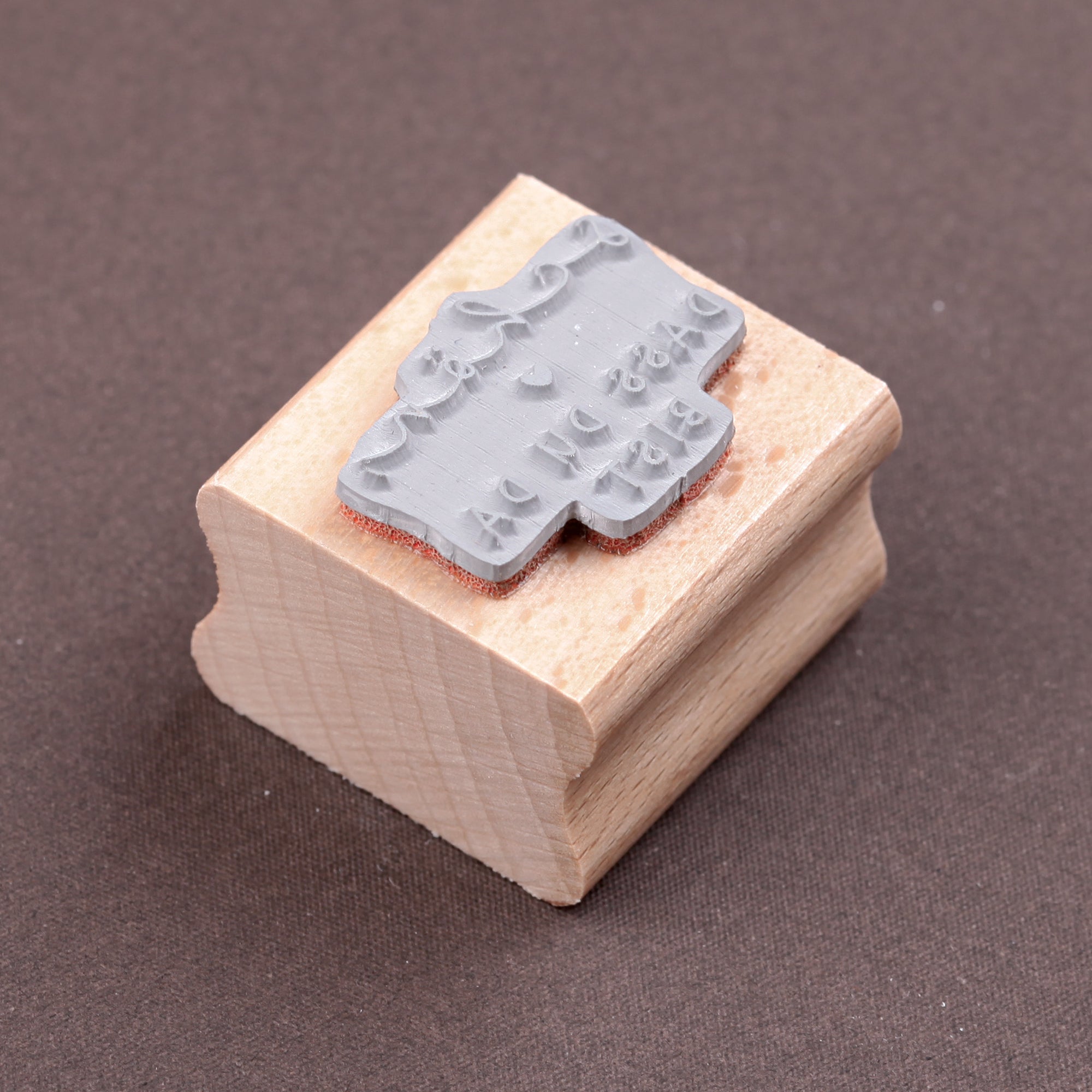 Stempel "Schön, dass du da bist"