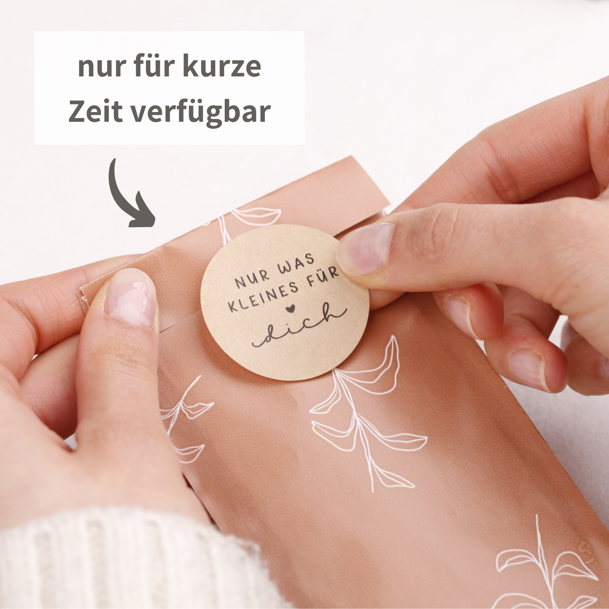 XXL-SET Label aus Kunstleder mit Schraube für Bobbiny Garn - blau (limitiert)