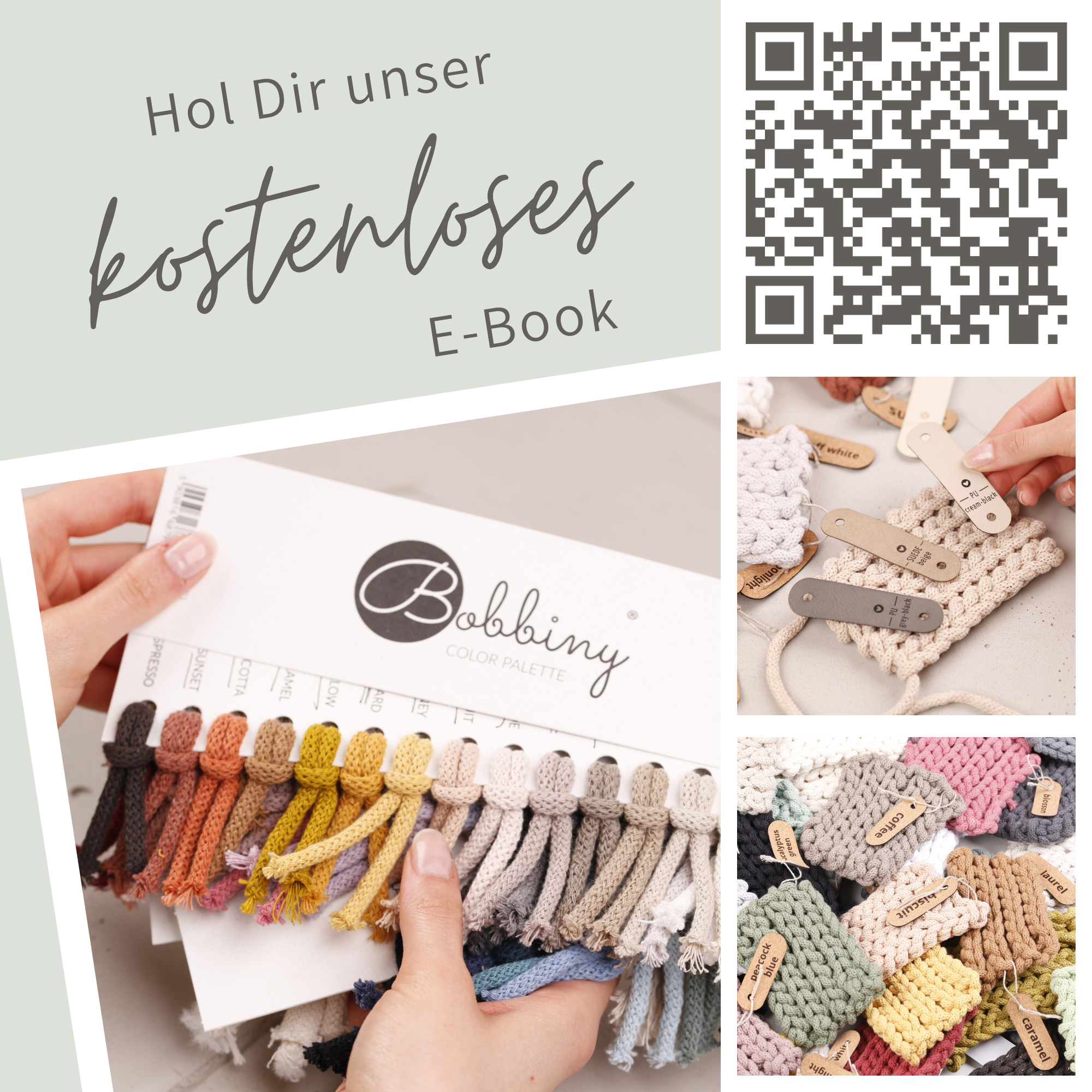 Handmade Labels mit Schraubniete &quot;made with Love&quot;