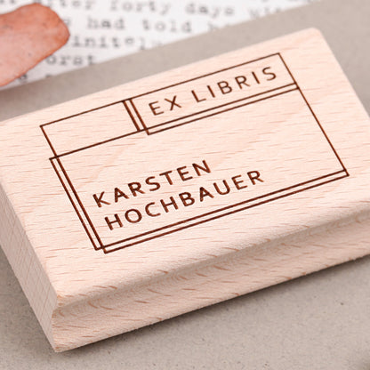 Exlibris-Stempel modern