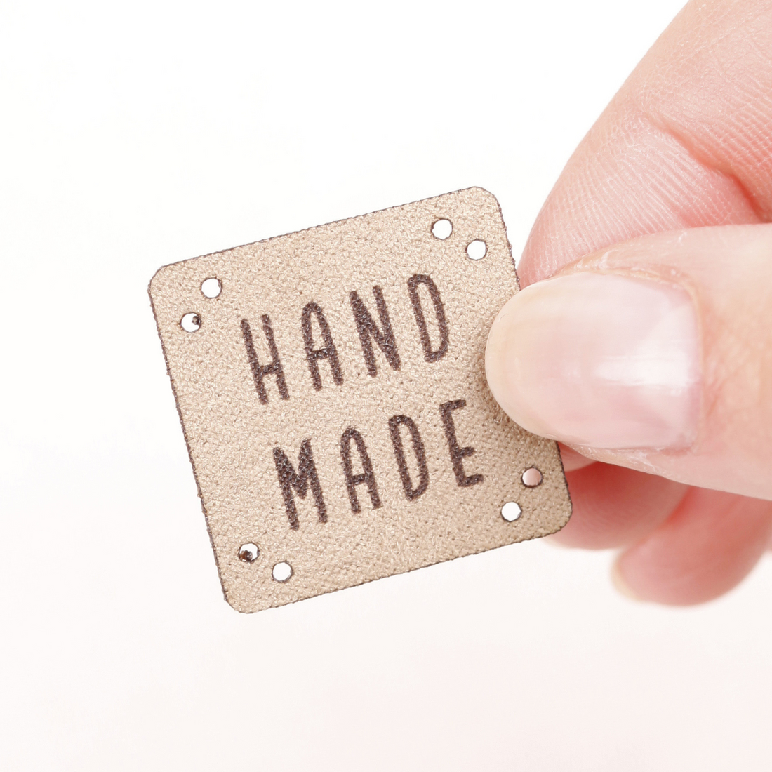 Lederlabel zum Aufnähen - 20 Stück