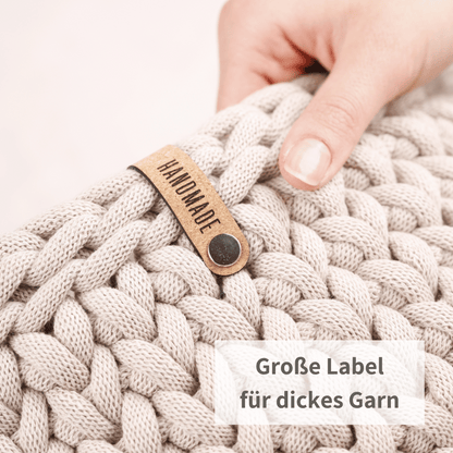 Label aus Kunstleder - 70-teiliges Starter-Set
