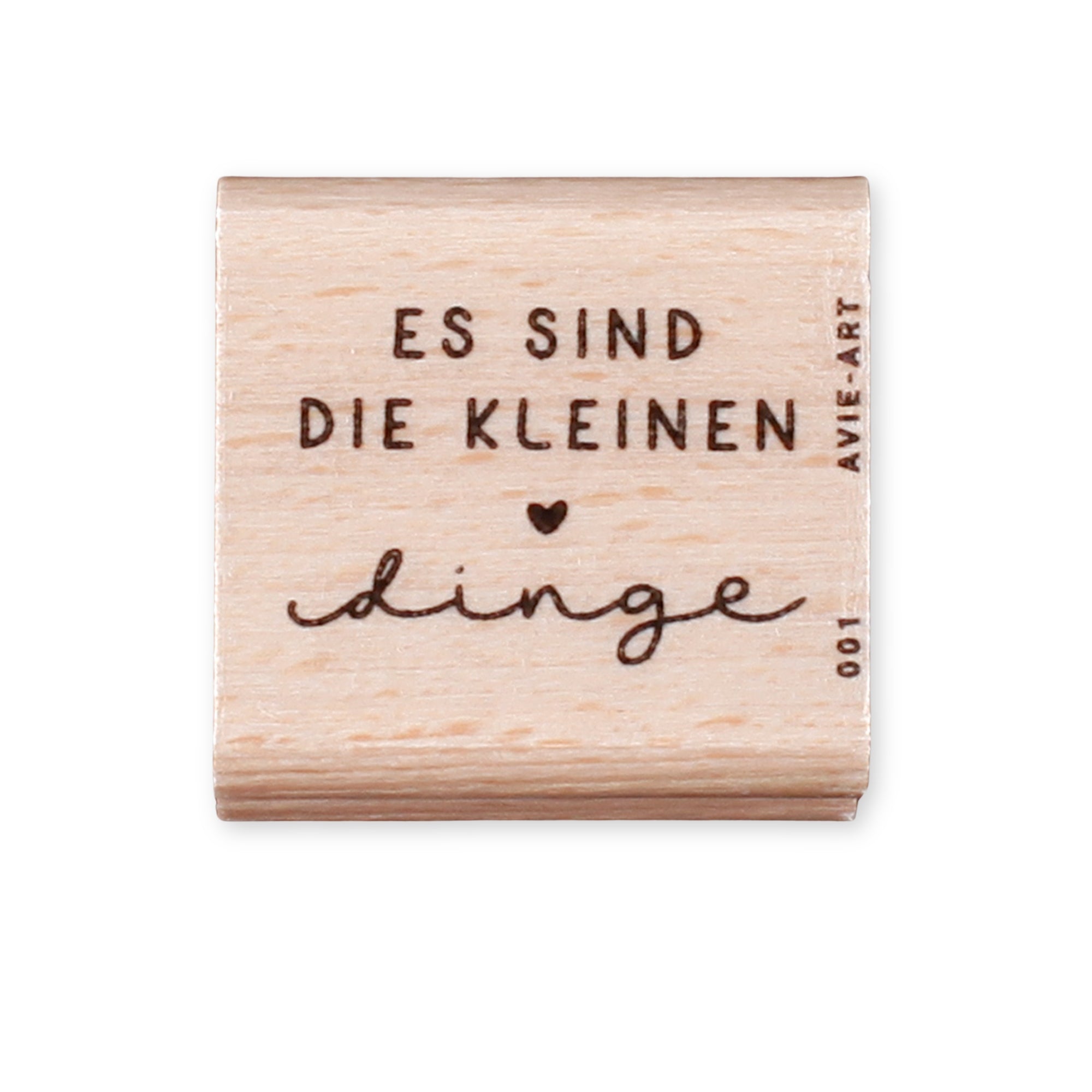 Stempel &quot;Es sind die kleinen Dinge&quot;