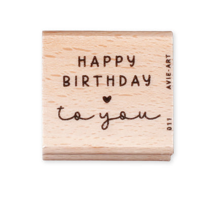 Stempel &quot;Happy Birthday to you&quot;