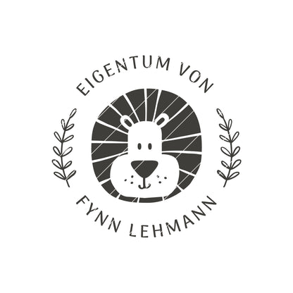 Namensstempel mit Fuchs