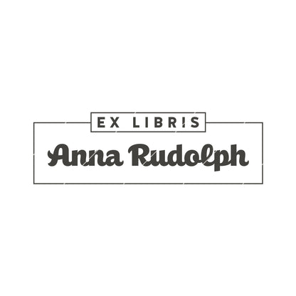 Exlibris Stempel für Bücher