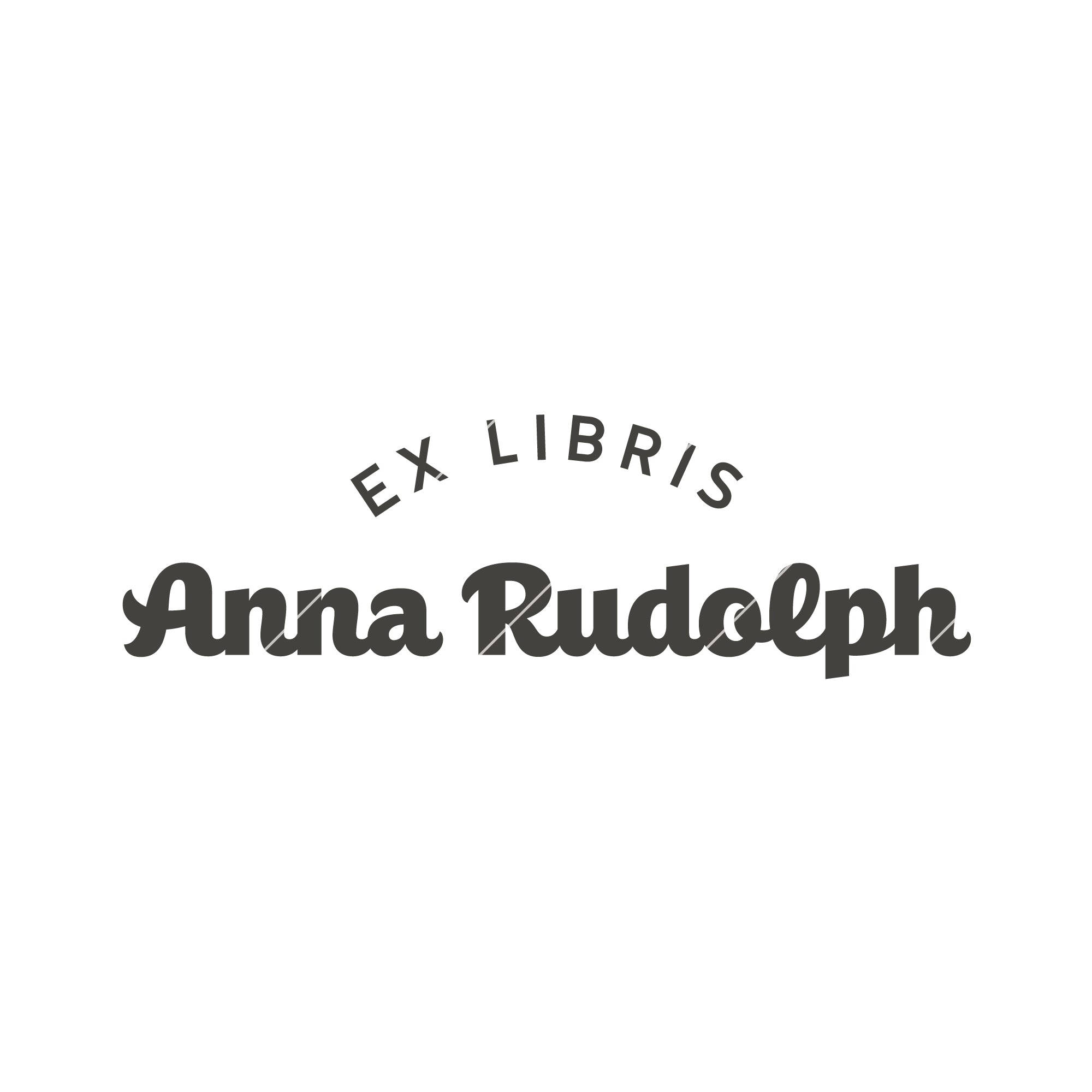 Exlibris Stempel für Bücher