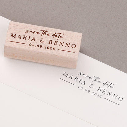 Stempel Hochzeit save the date