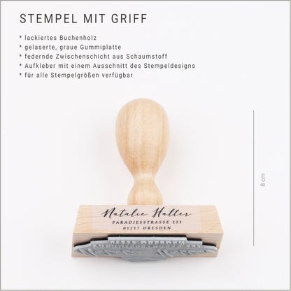 Stempel Hochzeit Vornamen einzeilig