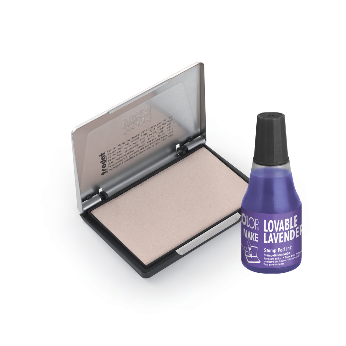 Trodat Metall Stempelkissen - Lovable Lavender