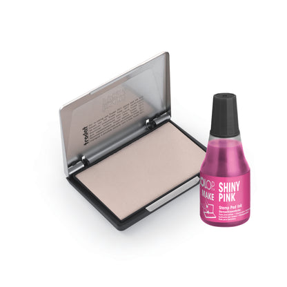 Trodat Metall Stempelkissen - Shiny Pink