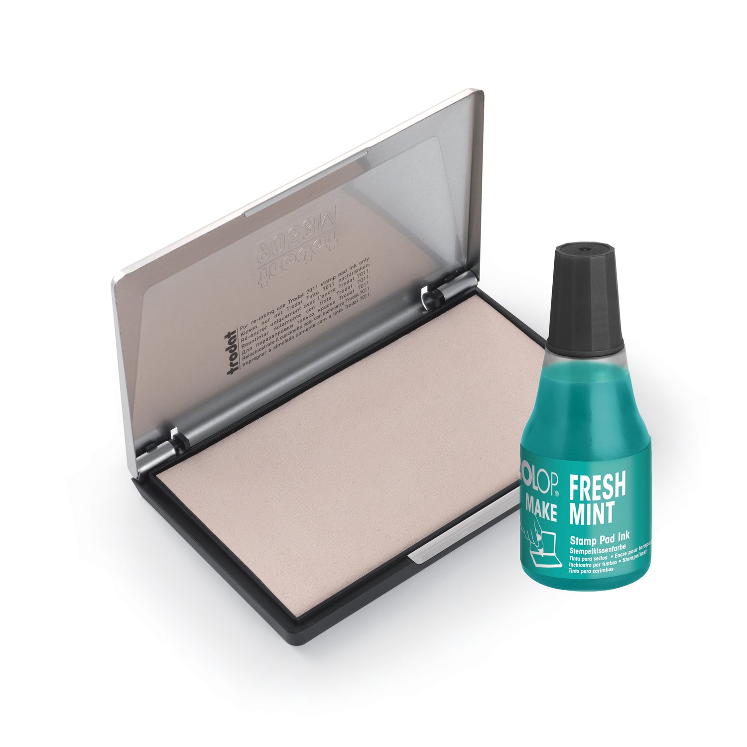 Trodat Metall Stempelkissen - Fresh Mint