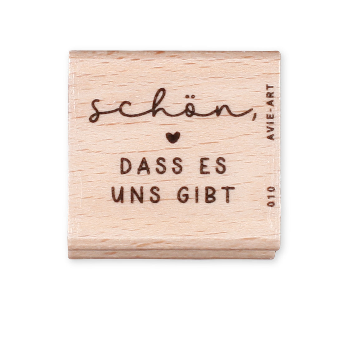 Stempel &quot;Schön, dass es uns gibt&quot;